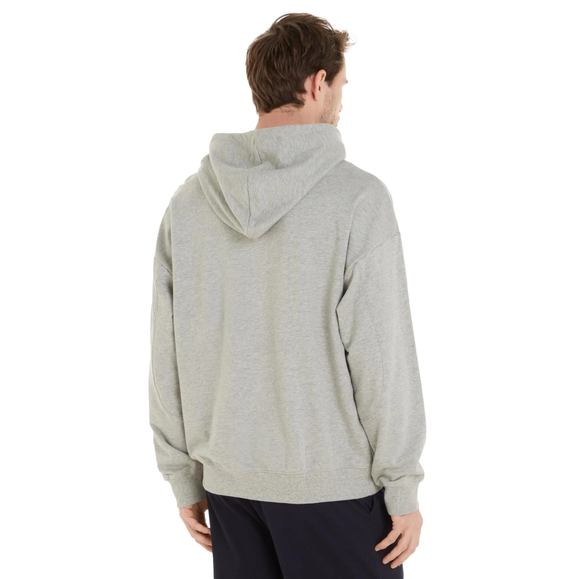 Calvin Klein CK 96 Terry Lounge Long Sleeve Hoodie - Grey Heather
