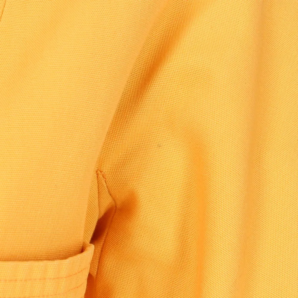 Chanel Orange Cotton Skirt Suit - '90s