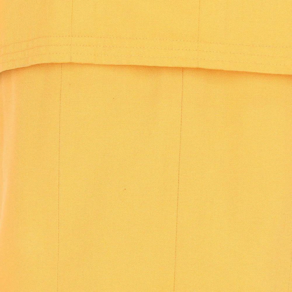 Chanel Orange Cotton Skirt Suit - '90s