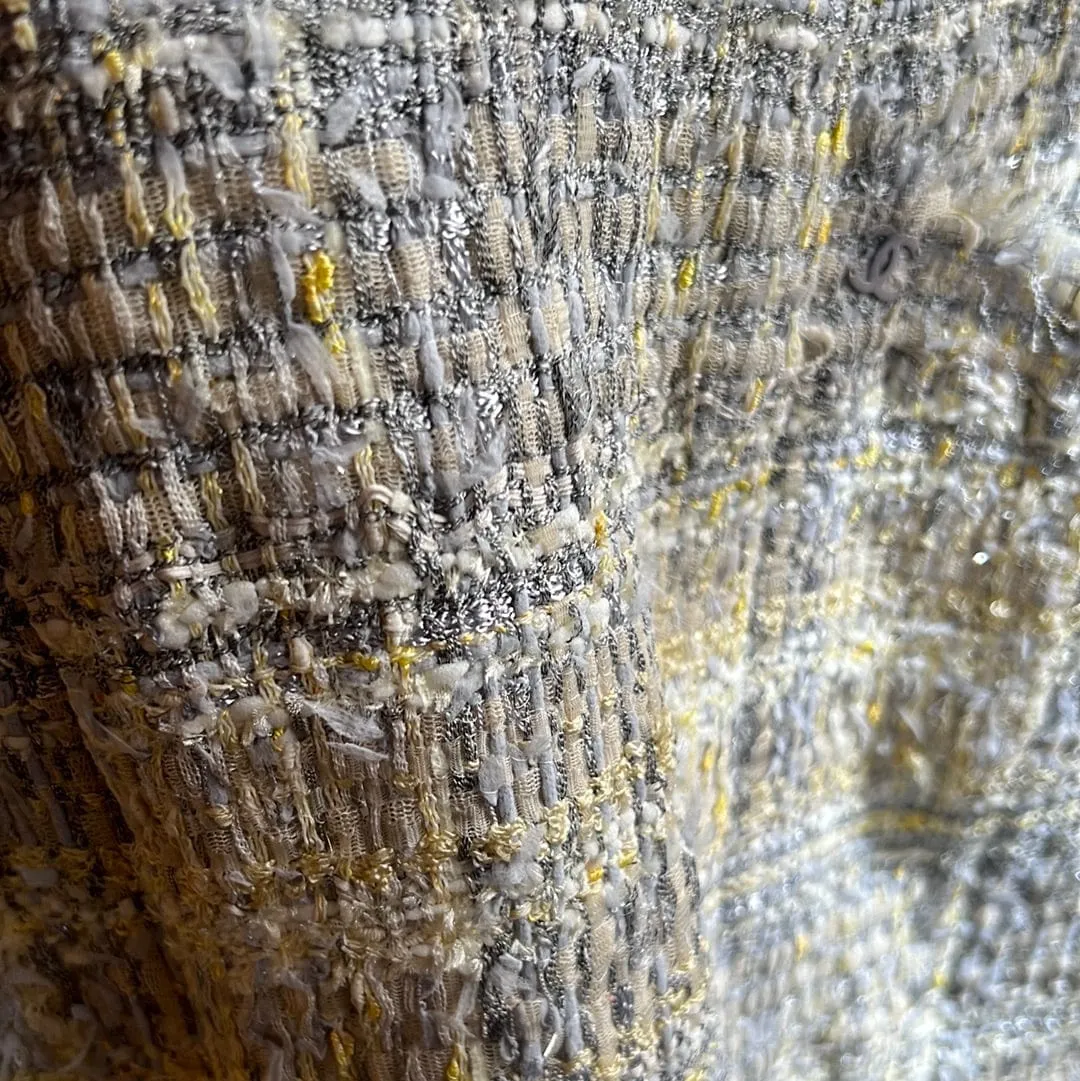 Chanel Tweed jellow skirt AP0006