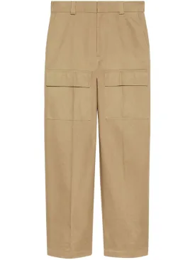 COTTON CARGO-TROUSERS