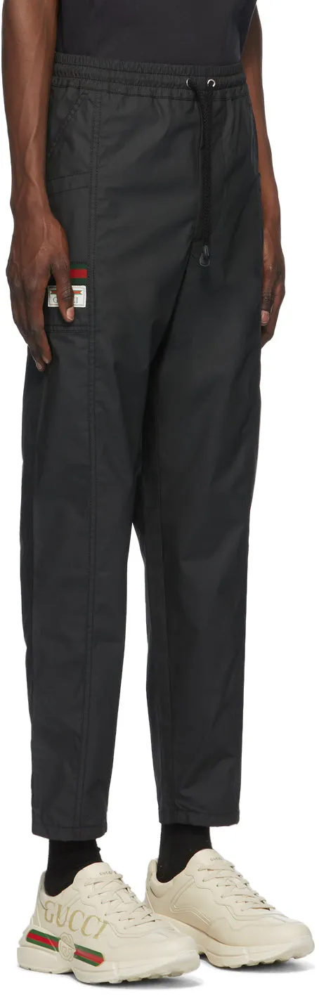 Gucci Black Waterproof Cargo Pants