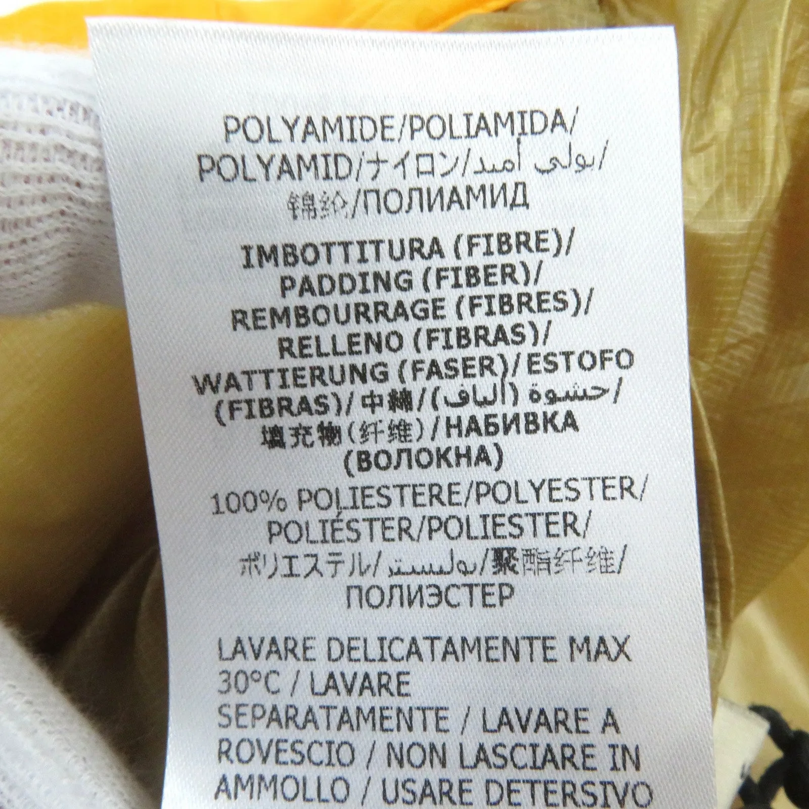 GUCCI cargo pants 663764 Nylon yellow S