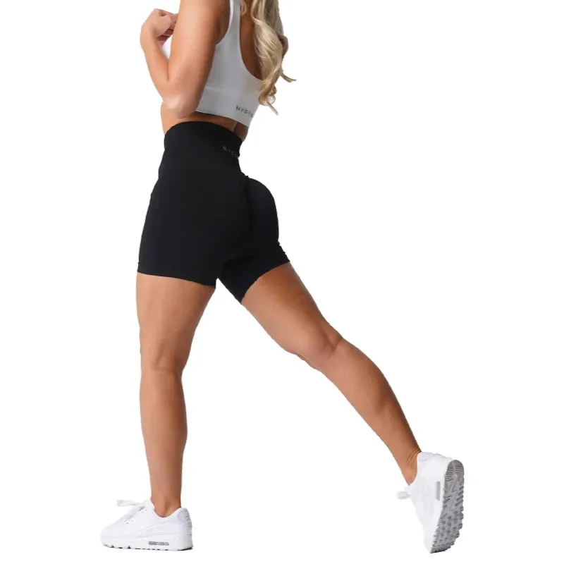 Lady Glams  Seamless Yoga Shorts – Elevate Your Workout with Style and Comfort