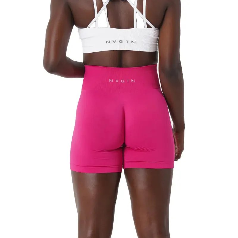 Lady Glams  Seamless Yoga Shorts – Elevate Your Workout with Style and Comfort