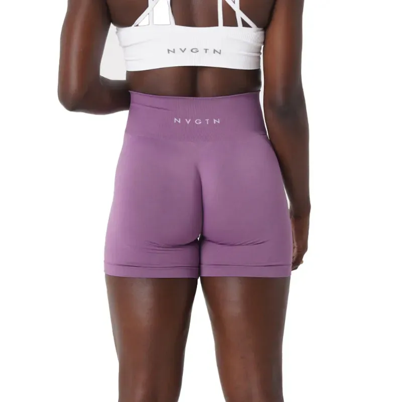 Lady Glams  Seamless Yoga Shorts – Elevate Your Workout with Style and Comfort