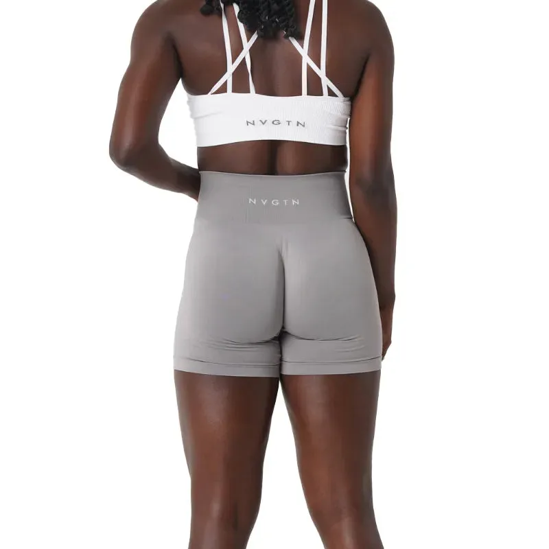 Lady Glams  Seamless Yoga Shorts – Elevate Your Workout with Style and Comfort