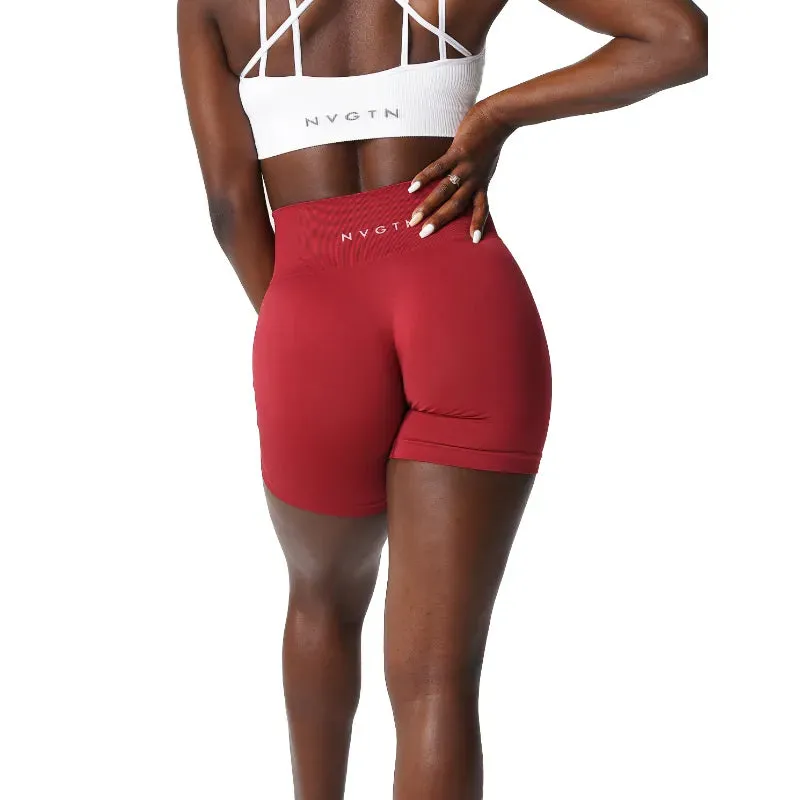 Lady Glams  Seamless Yoga Shorts – Elevate Your Workout with Style and Comfort