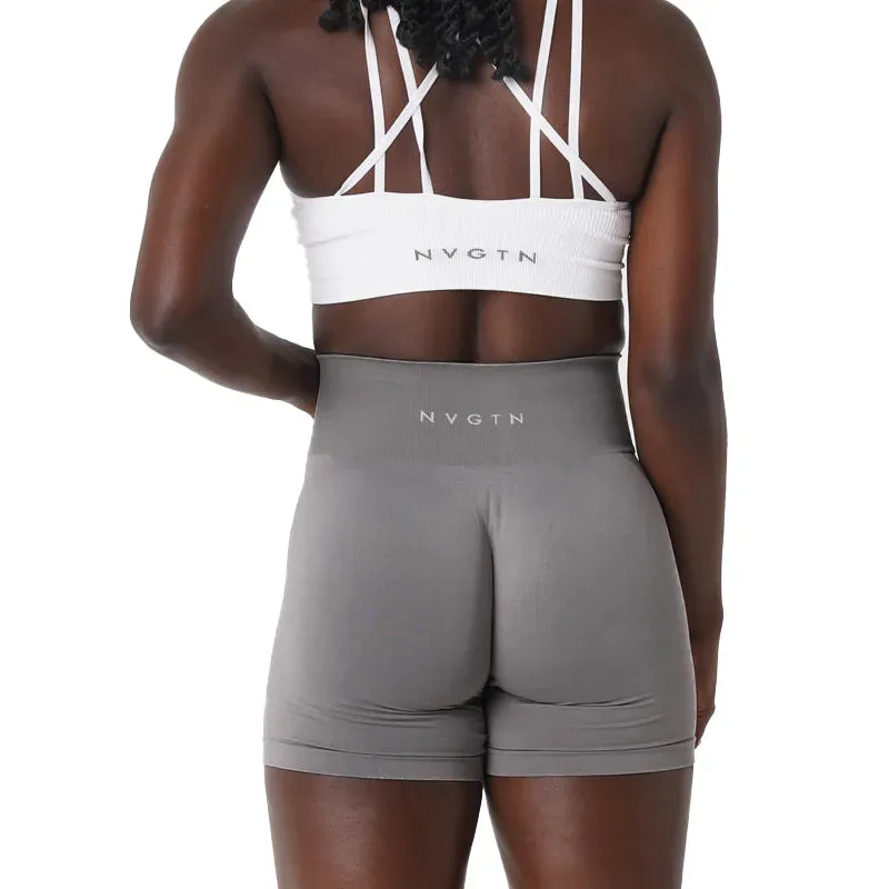 Lady Glams  Seamless Yoga Shorts – Elevate Your Workout with Style and Comfort