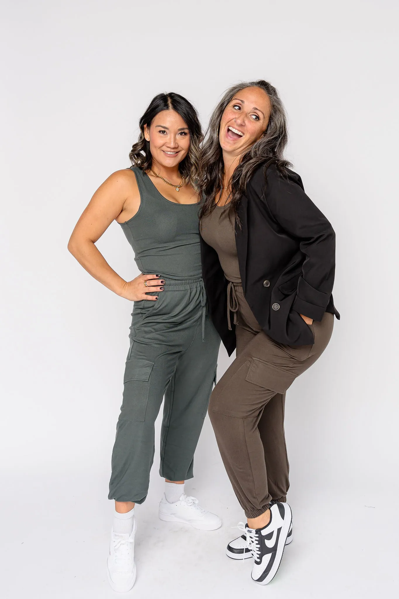 Ruth Brushed Hacci Cargo Lounge Jogger Pant