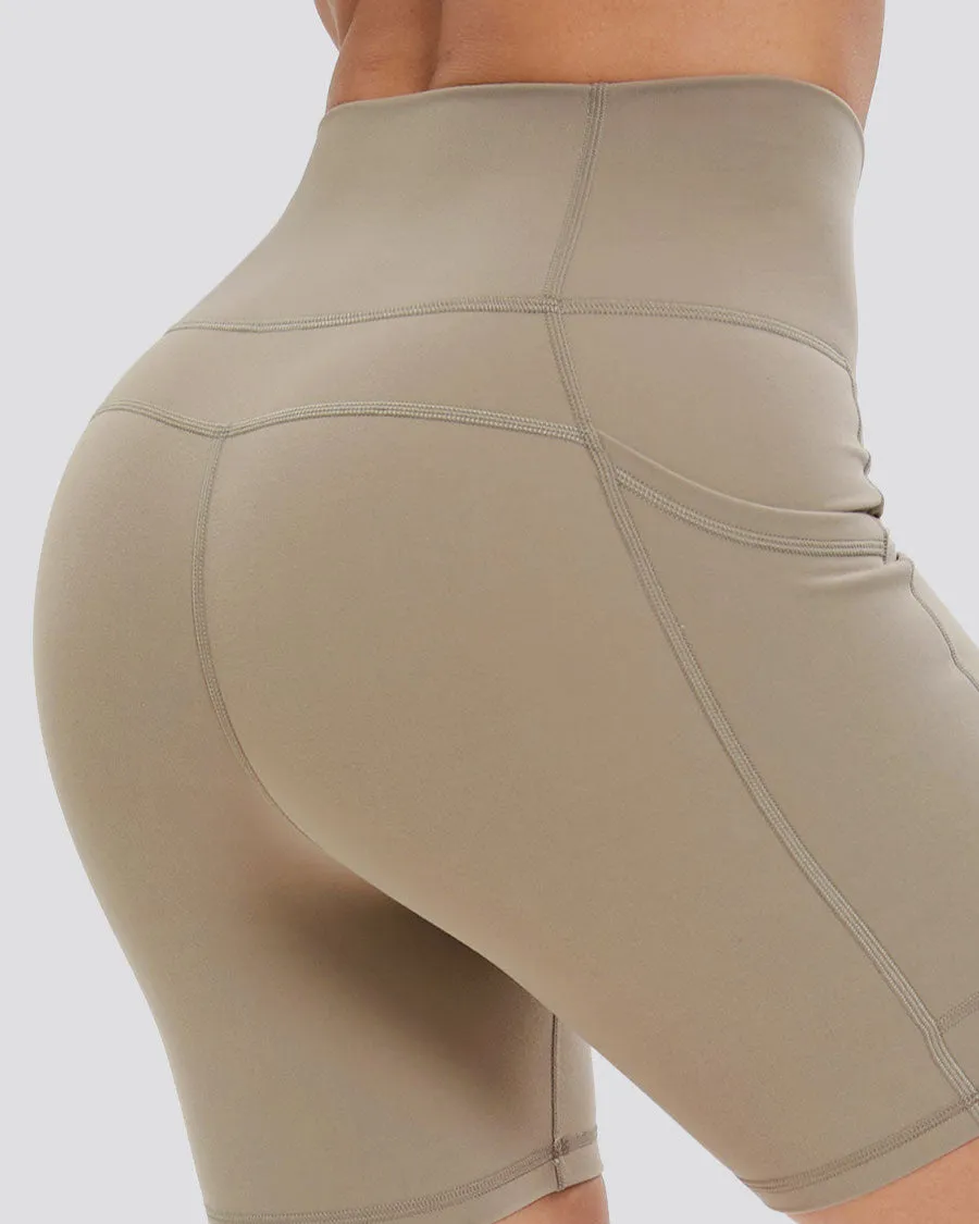SoftLuxe Yoga Shorts with Pockets
