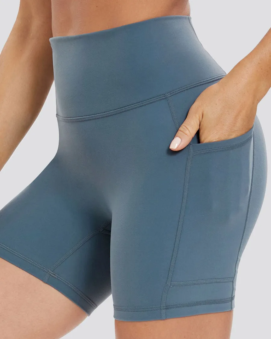 SoftLuxe Yoga Shorts with Pockets