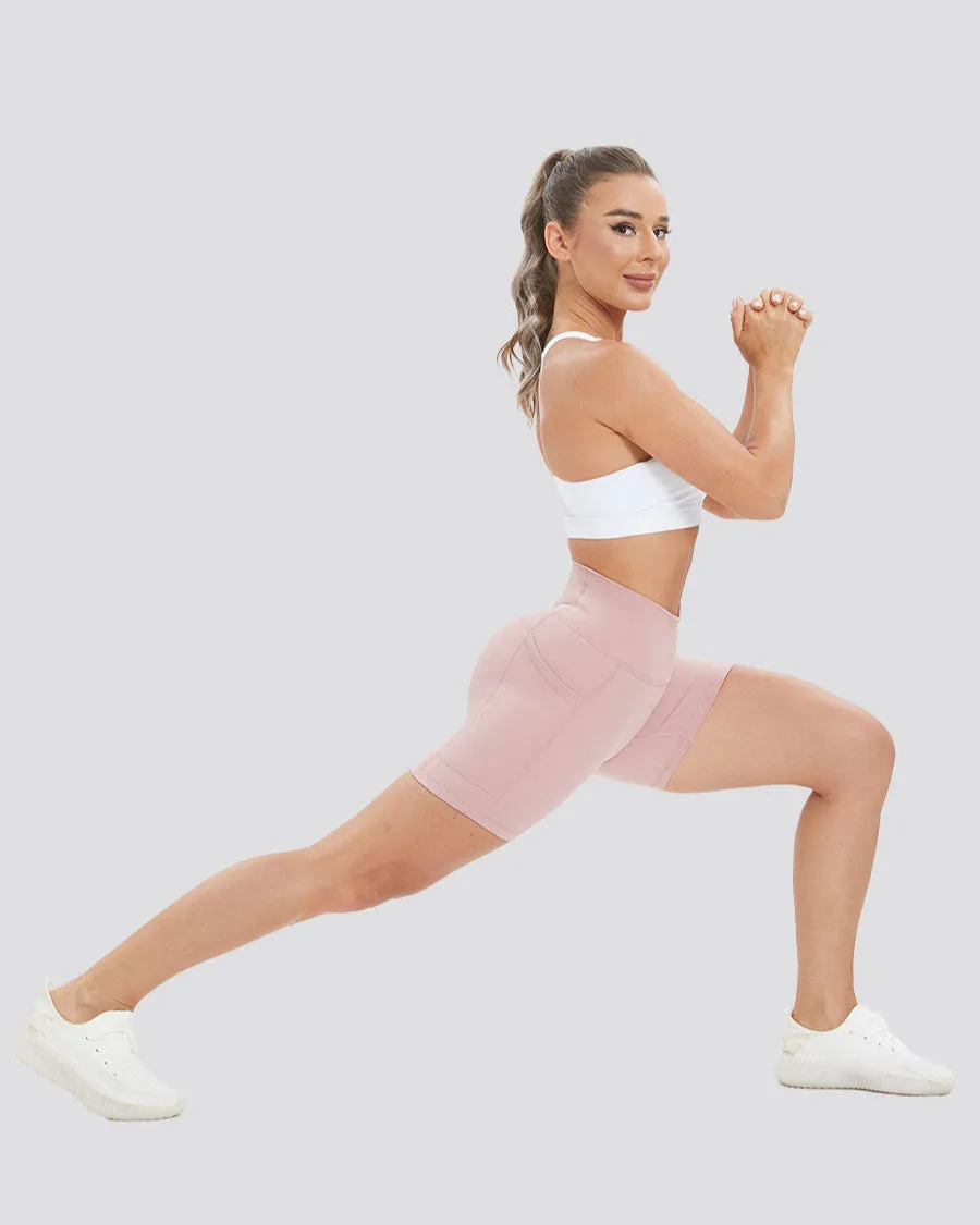 SoftLuxe Yoga Shorts with Pockets