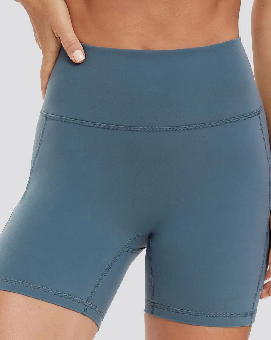 SoftLuxe Yoga Shorts with Pockets