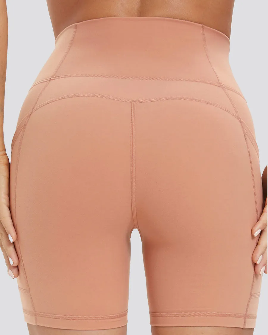 SoftLuxe Yoga Shorts with Pockets