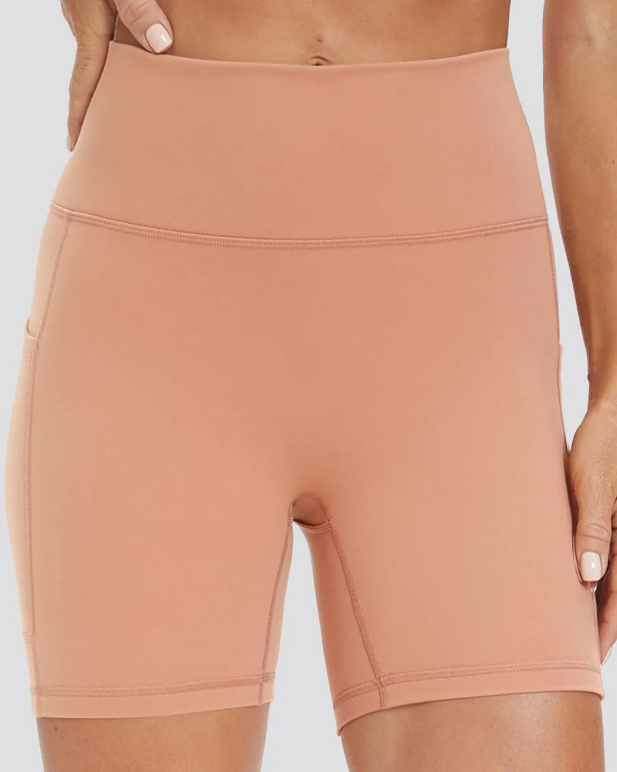 SoftLuxe Yoga Shorts with Pockets