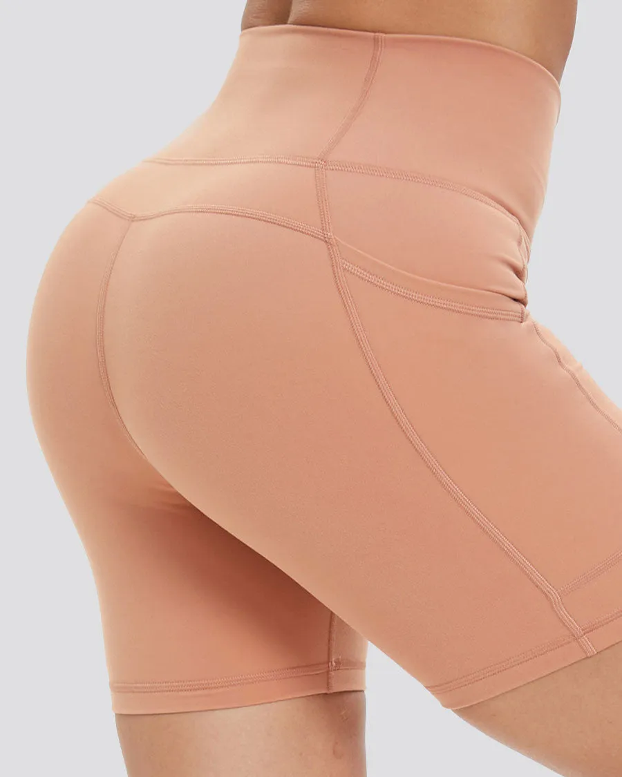 SoftLuxe Yoga Shorts with Pockets