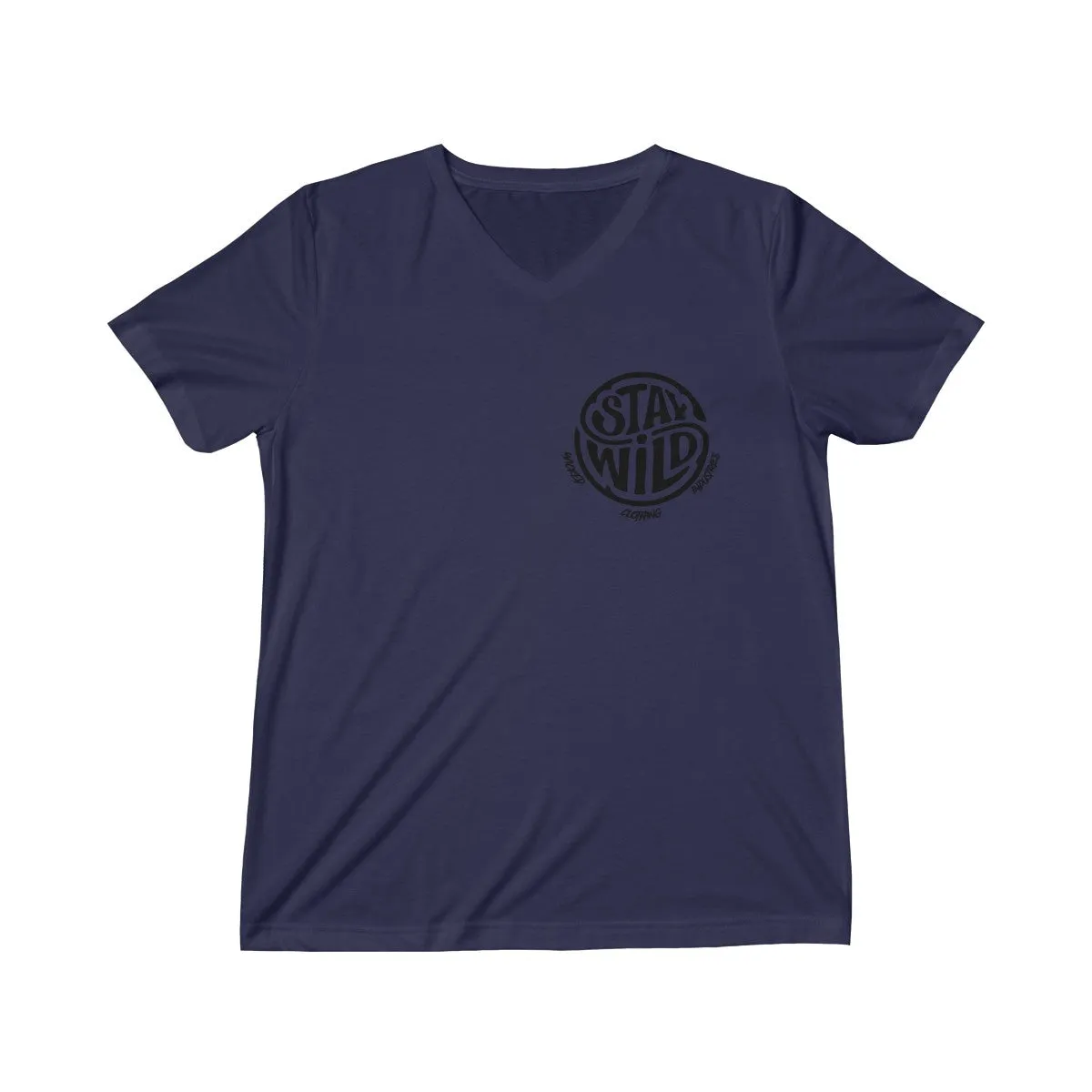 Triblend Short Sleeve V-Neck Tee