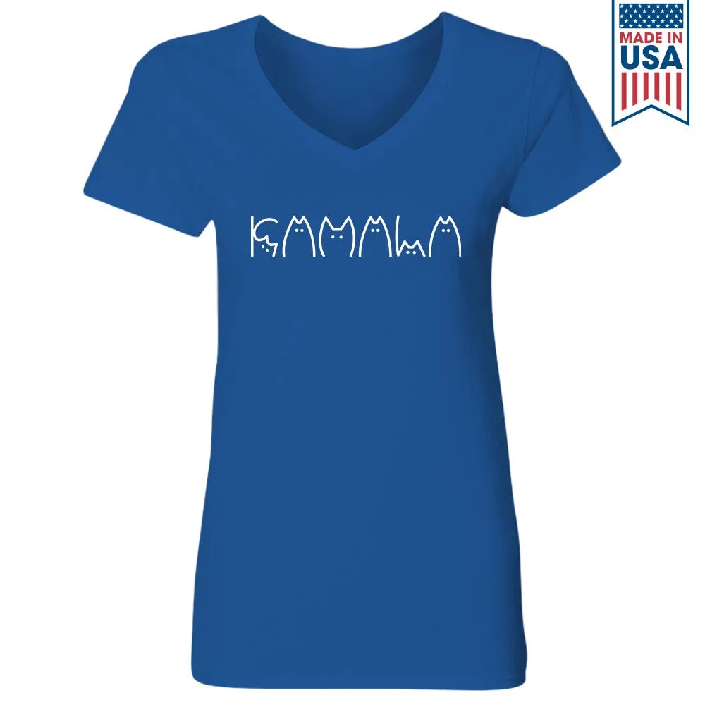 Women's V-neck T-shirt TSVB666