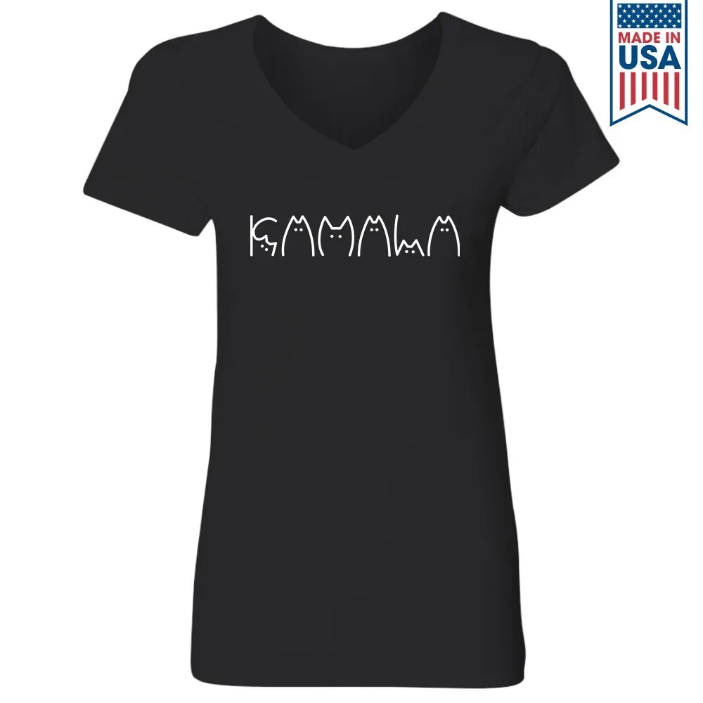 Women's V-neck T-shirt TSVB666